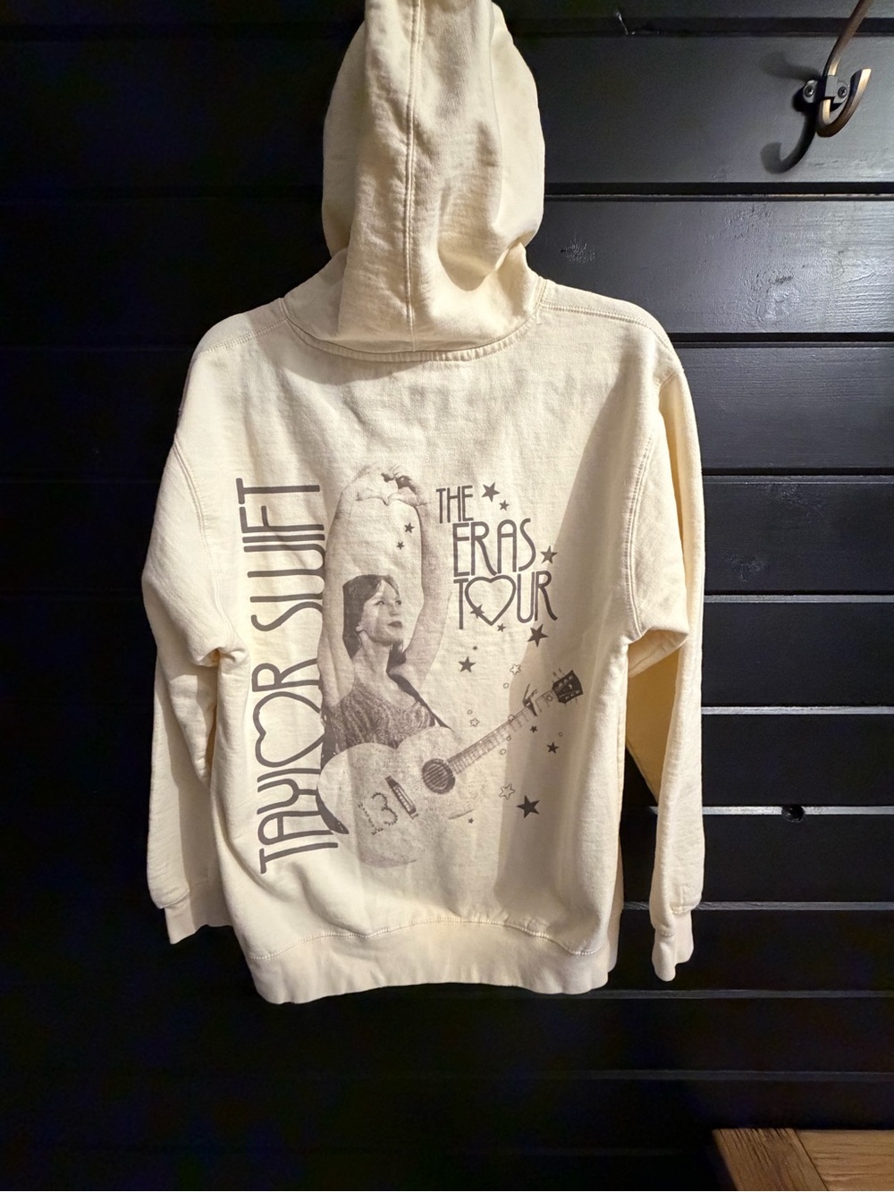 Taylor Swift Eras Tour Cream Hoodie